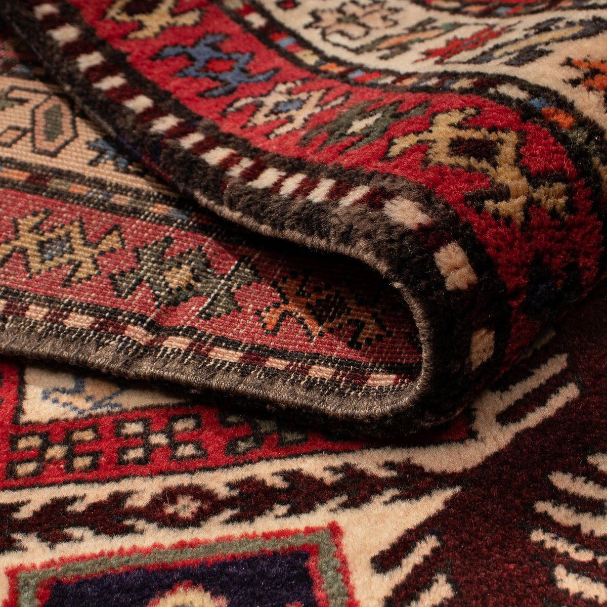 Loper Perzisch Tapijt - Nomadisch - 320 x 102 cm - veelkleurig