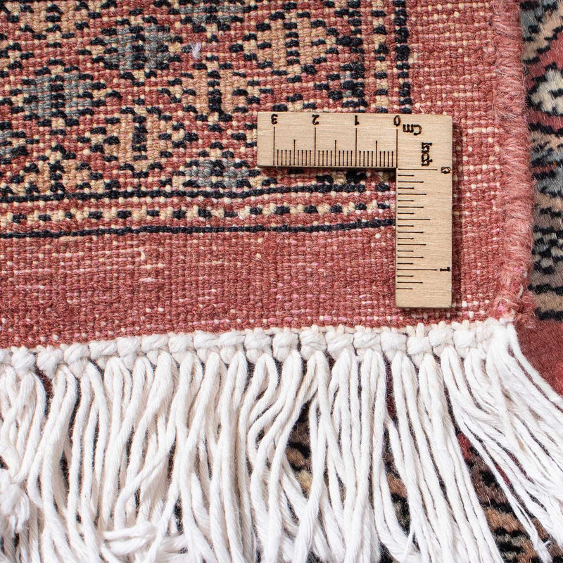 Loper Afghaans tapijt - Bukhara - 396 x 64 cm - donkerrood