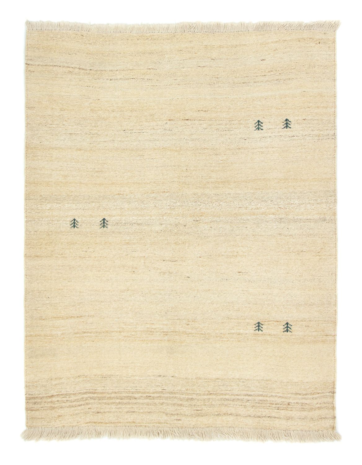 Gabbeh tapijt - Perzisch - 160 x 123 cm - beige