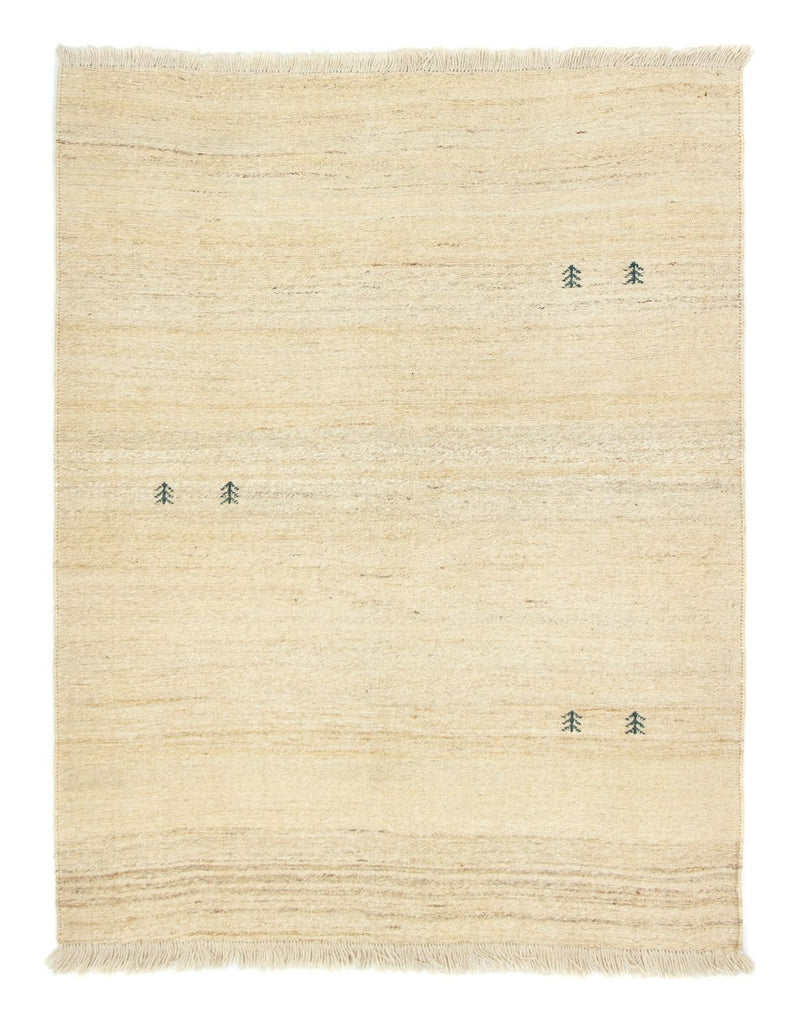 Gabbeh tapijt - Perzisch - 160 x 123 cm - beige
