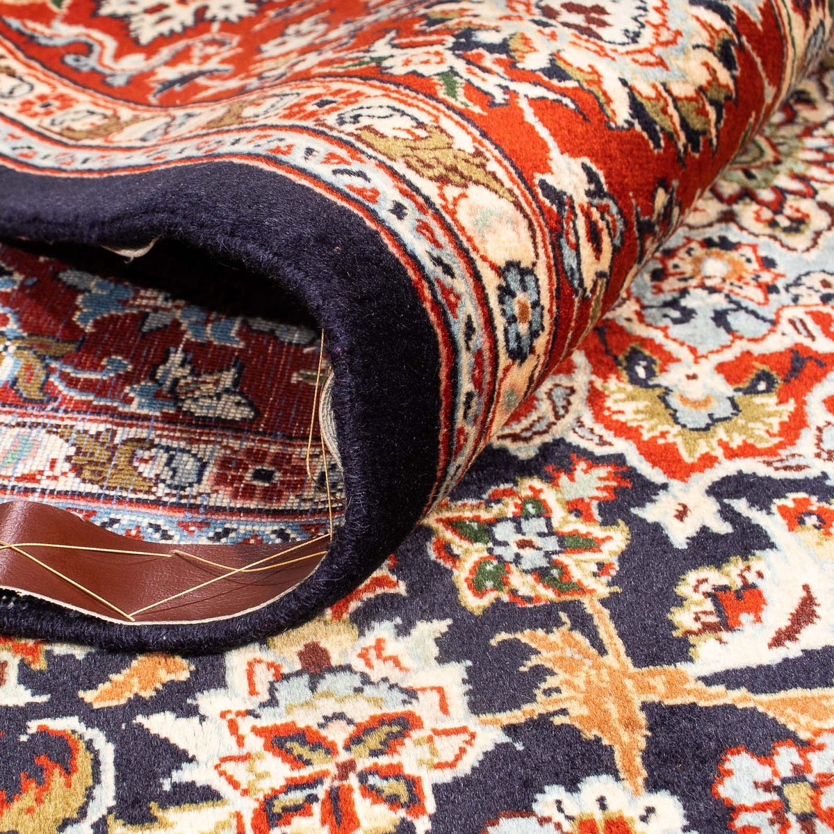 Perzisch tapijt - Keshan - 299 x 205 cm - donkerblauw