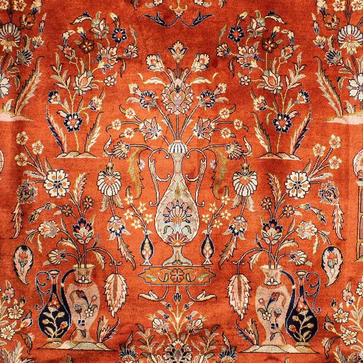 Perzisch tapijt - Keshan - 276 x 215 cm - roest