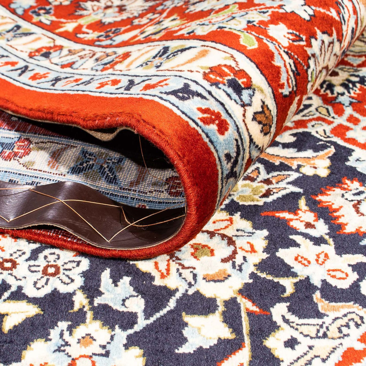 Perzisch tapijt - Keshan - 293 x 208 cm - donkerblauw