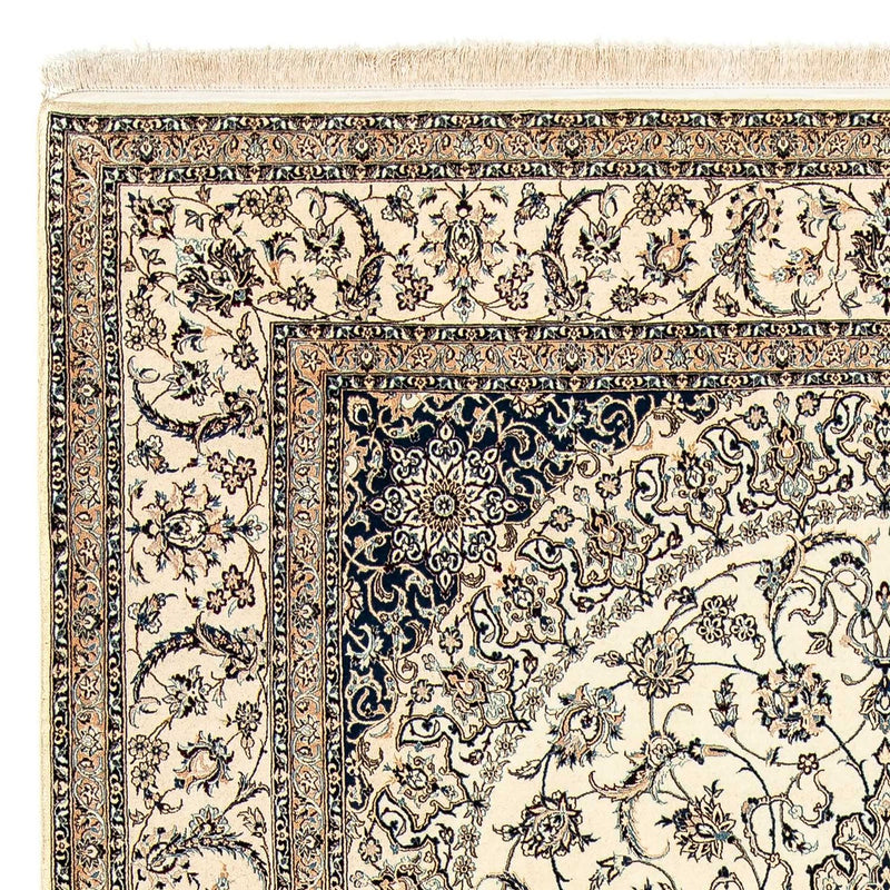 Perzisch tapijt - Nain - Premium - 306 x 203 cm - beige