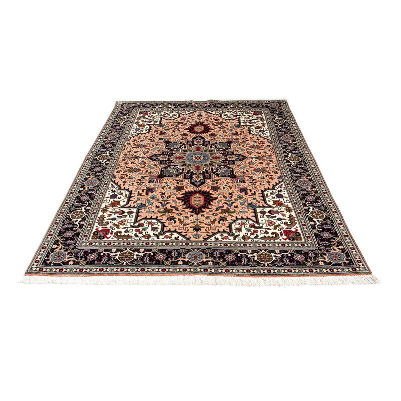 Perzisch tapijt - Tabriz - Premium - 202 x 147 cm - licht rood