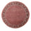 Perzisch tapijt - Bijar rond  - 300 x 300 cm - rood