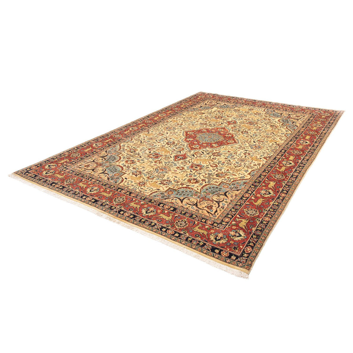 Perzisch Tapijt - Nomadisch - 310 x 204 cm - beige