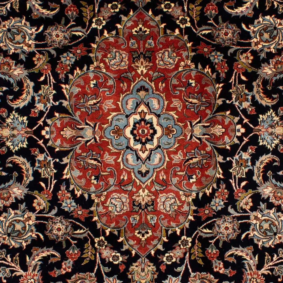 Perzisch tapijt - Klassiek - 292 x 203 cm - donkerblauw