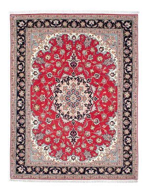 Perzisch tapijt - Tabriz - 201 x 151 cm - rood