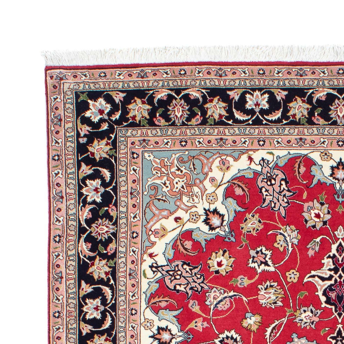 Perzisch tapijt - Tabriz - 201 x 151 cm - rood