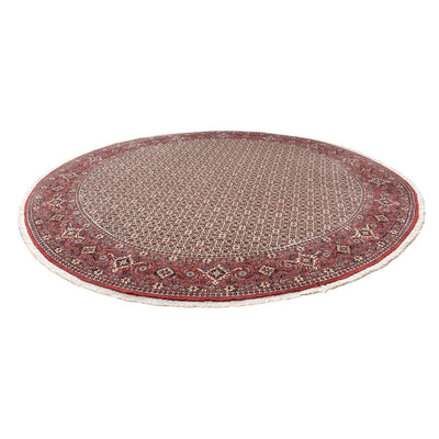 Perzisch tapijt - Bijar rond  - 305 x 305 cm - rood
