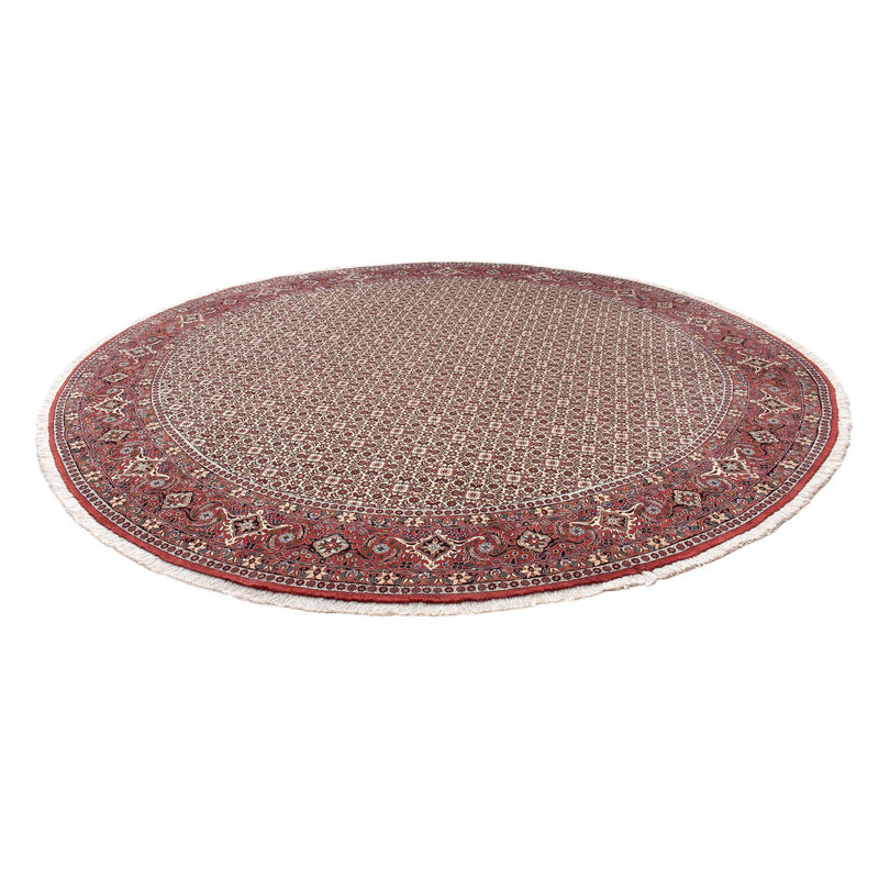 Perzisch tapijt - Bijar rond  - 305 x 305 cm - rood