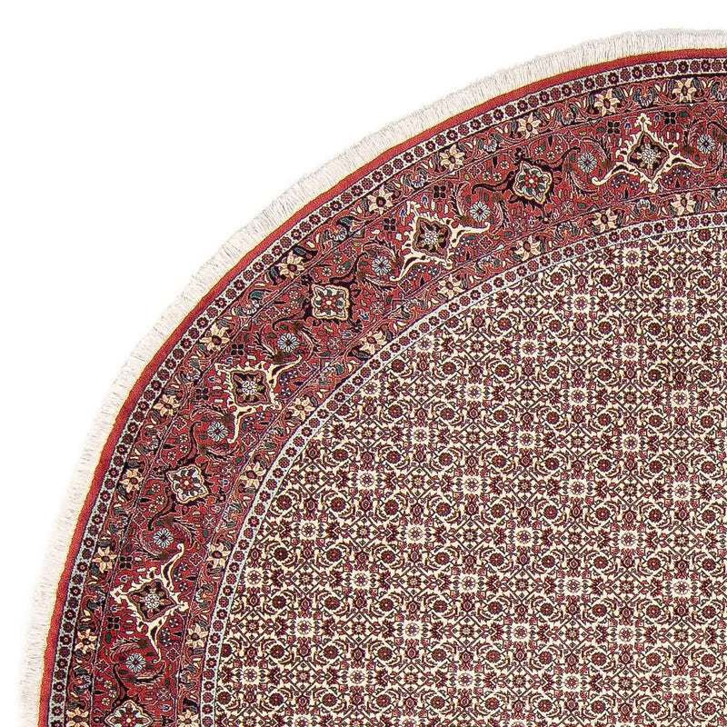 Perzisch tapijt - Bijar rond  - 305 x 305 cm - rood
