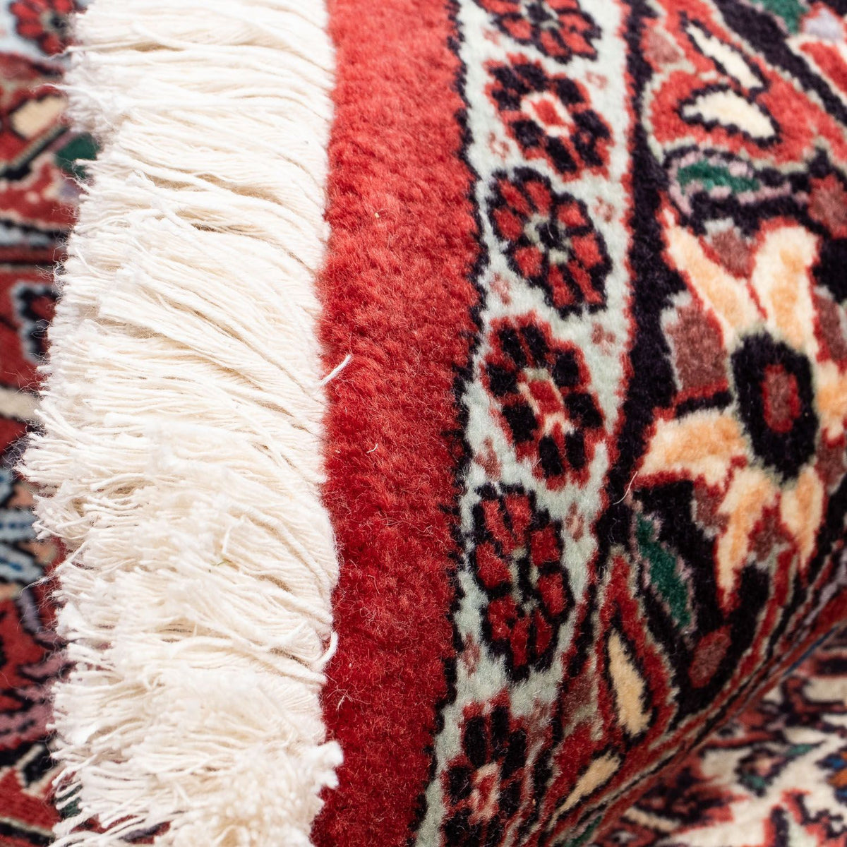 Perzisch tapijt - Bijar rond  - 305 x 305 cm - rood