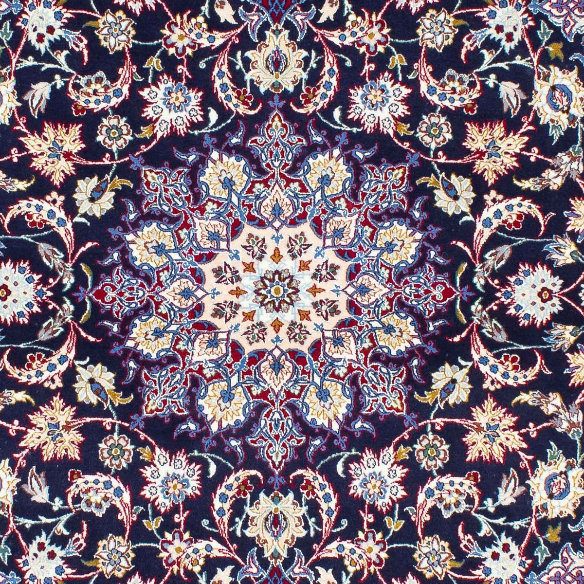 Perzisch tapijt - Isfahan - Premium - 243 x 159 cm - donkerrood