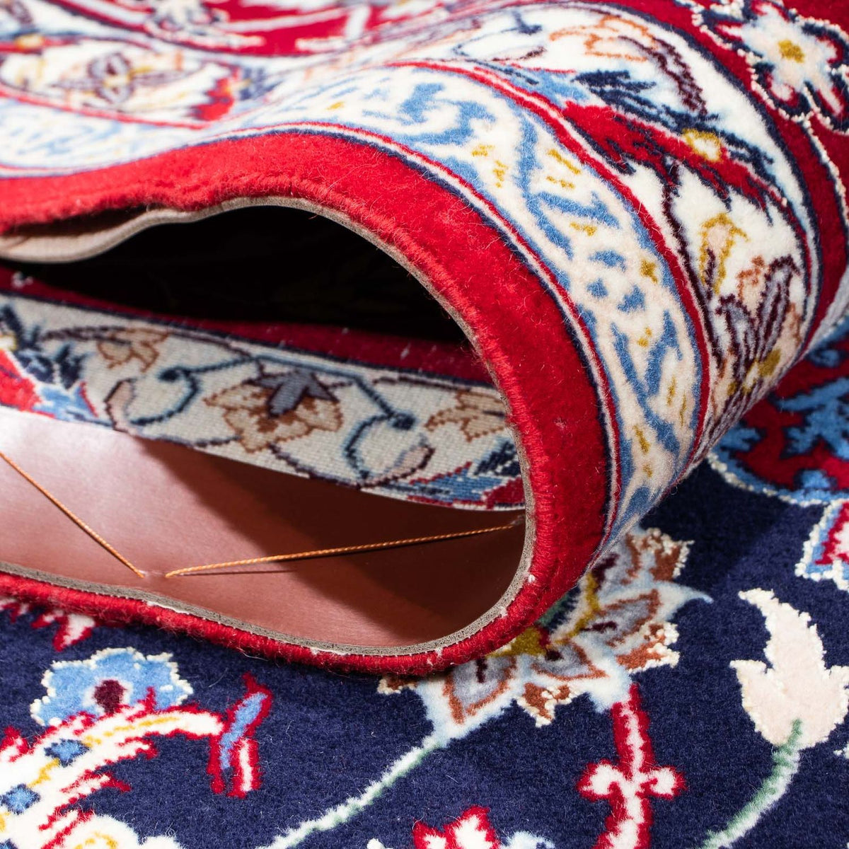 Perzisch tapijt - Isfahan - Premium - 243 x 159 cm - donkerrood