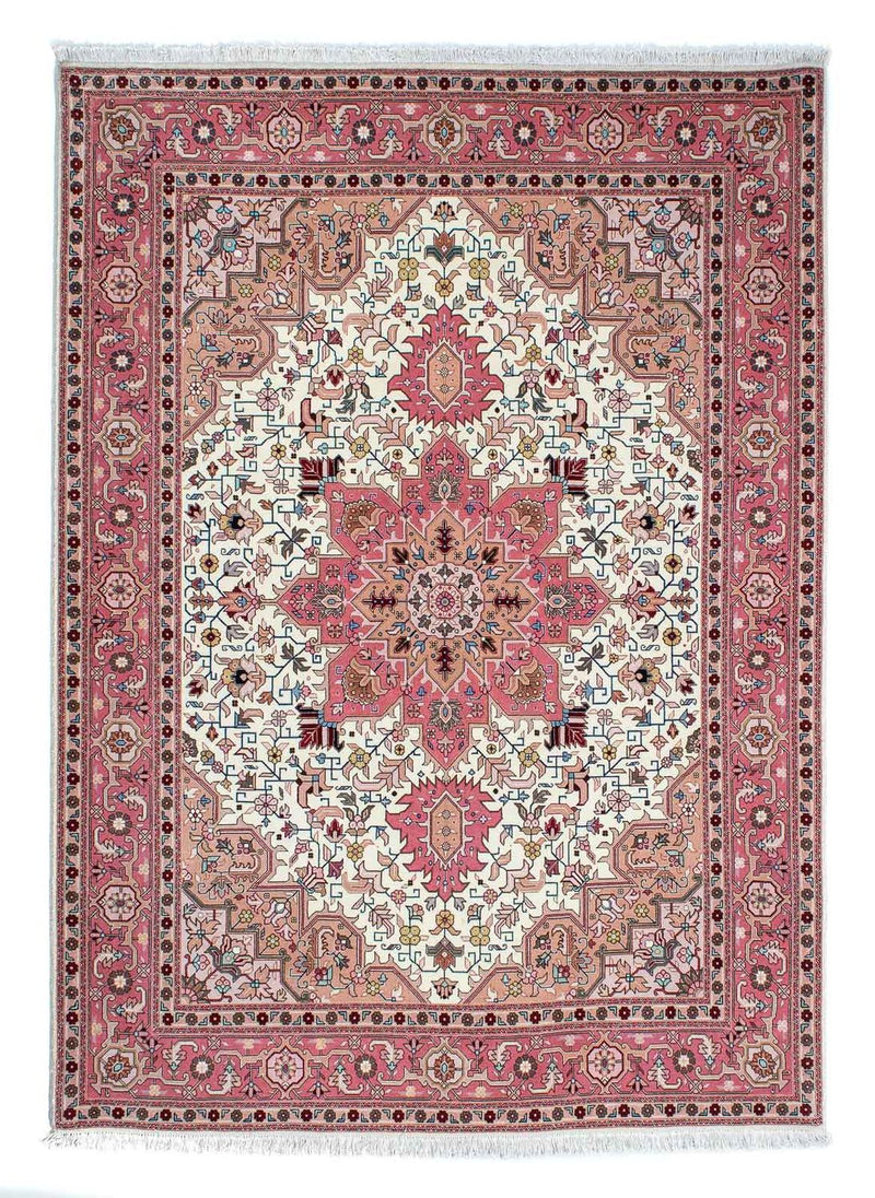 Perzisch tapijt - Tabriz - Premium - 213 x 152 cm - beige