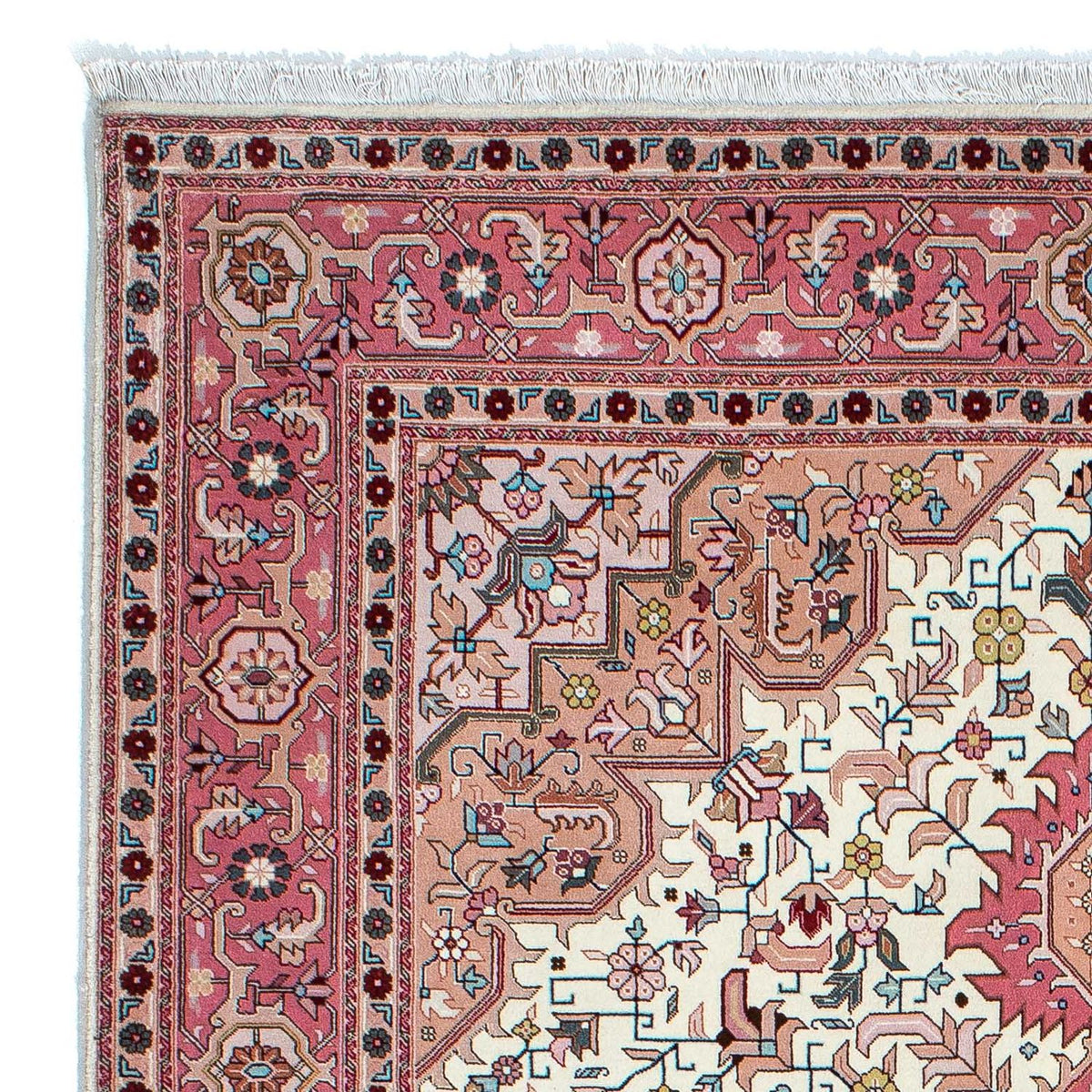 Perzisch tapijt - Tabriz - Premium - 213 x 152 cm - beige