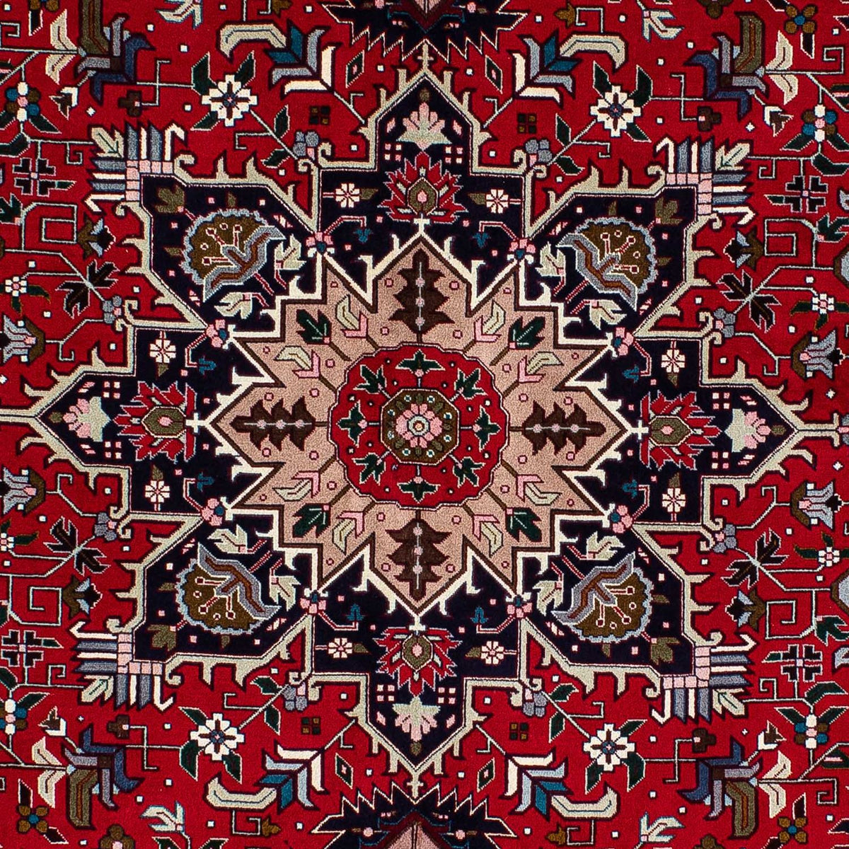 Perzisch tapijt - Tabriz - Royal - 200 x 153 cm - rood