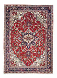 Perzisch tapijt - Tabriz - Royal - 297 x 204 cm - donkerrood
