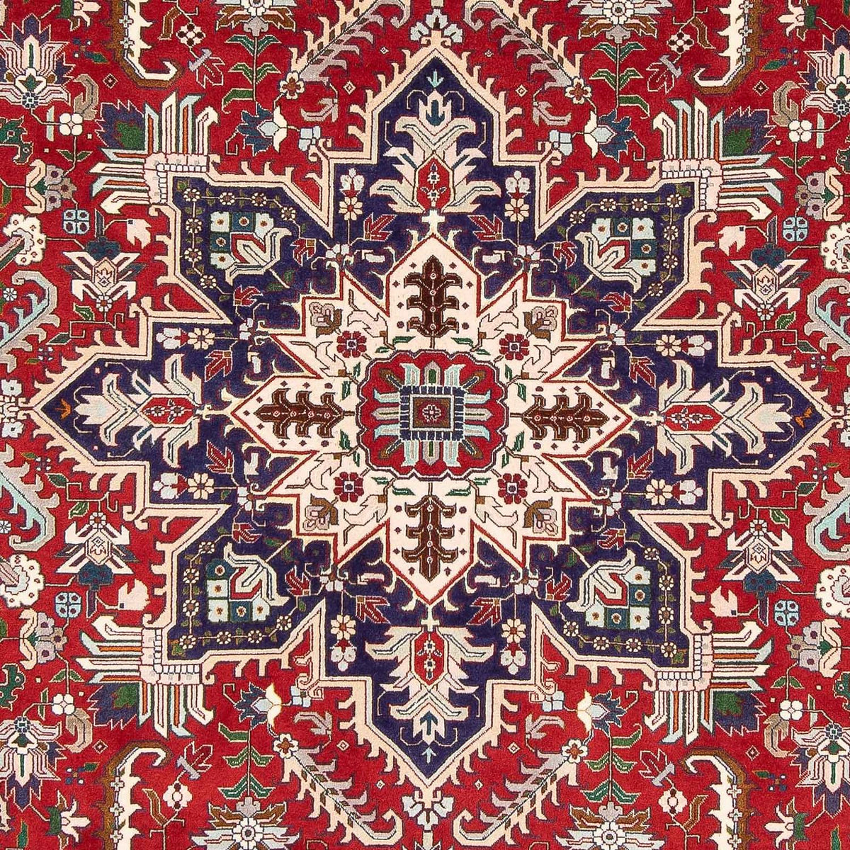 Perzisch tapijt - Tabriz - Royal - 297 x 204 cm - donkerrood
