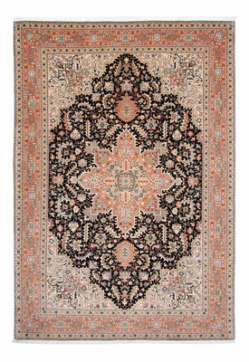 Perzisch tapijt - Tabriz - Royal - 306 x 208 cm - donkerblauw
