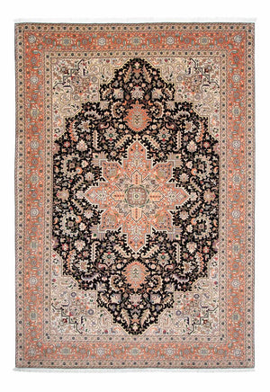 Perzisch tapijt - Tabriz - Royal - 306 x 208 cm - donkerblauw