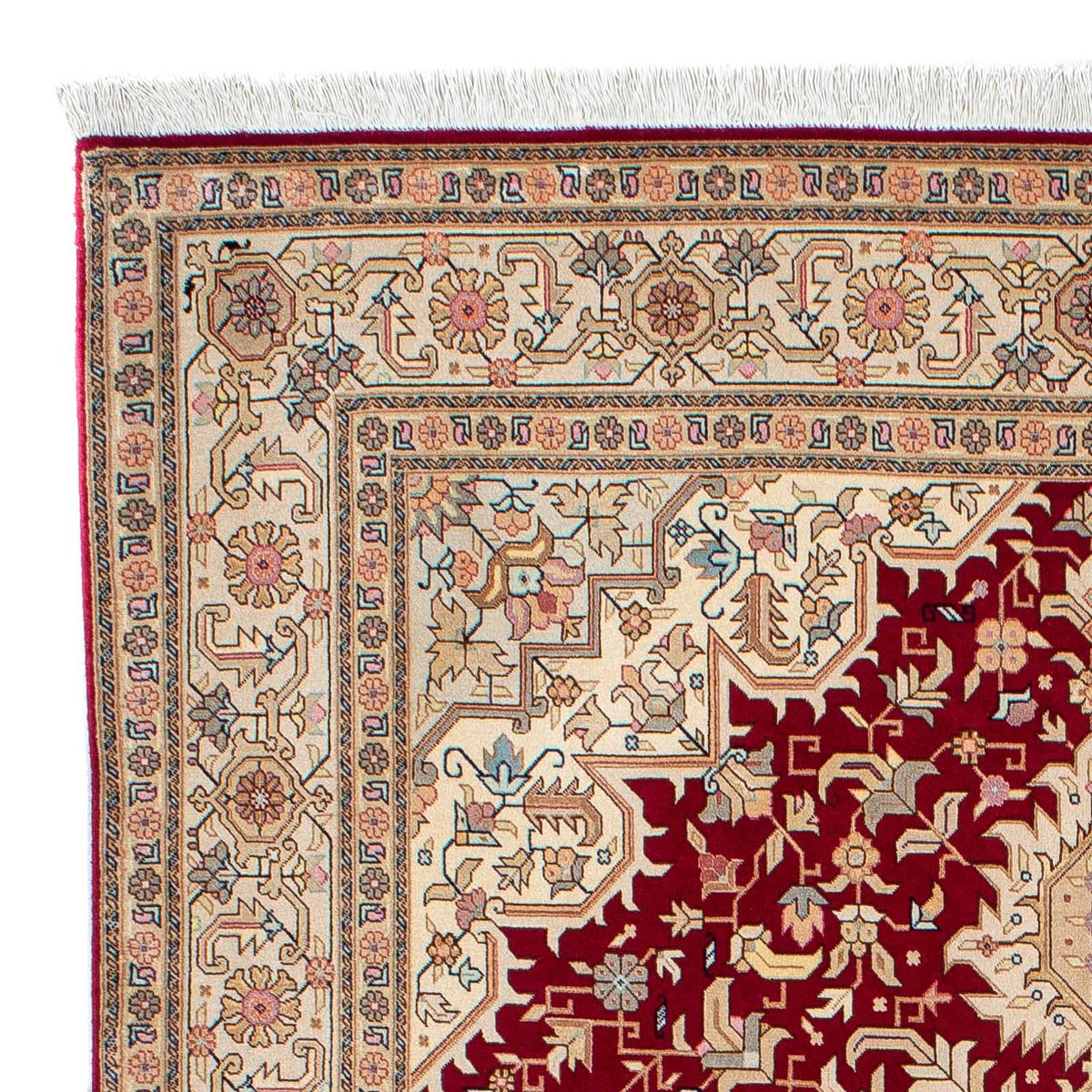 Perzisch tapijt - Tabriz - Royal - 203 x 150 cm - rood