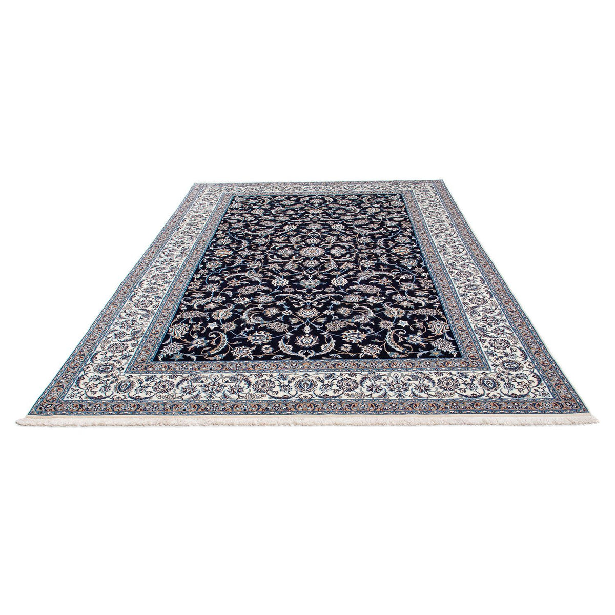 Perzisch tapijt - Nain - Premium - 297 x 206 cm - donkerblauw