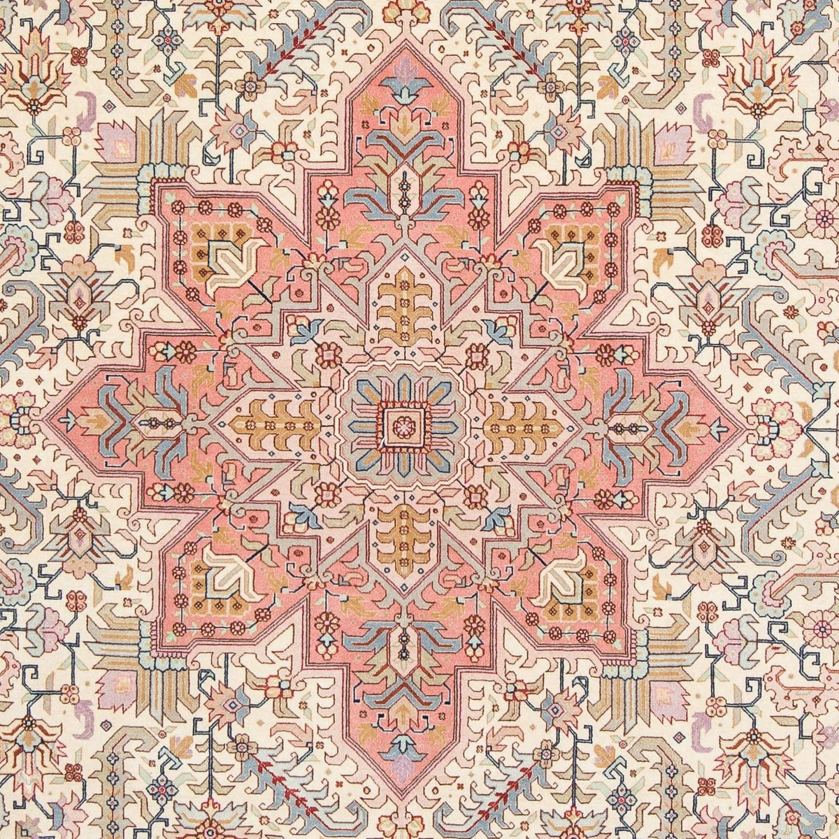 Perzisch tapijt - Tabriz - Royal - 323 x 200 cm - beige