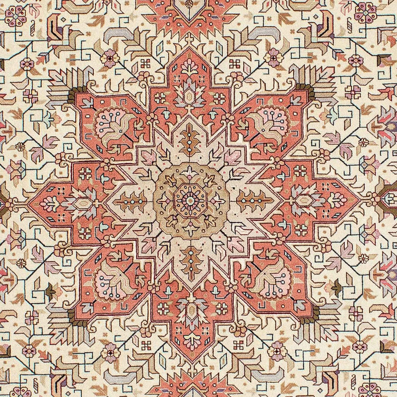 Perzisch tapijt - Tabriz - Royal - 202 x 152 cm - beige