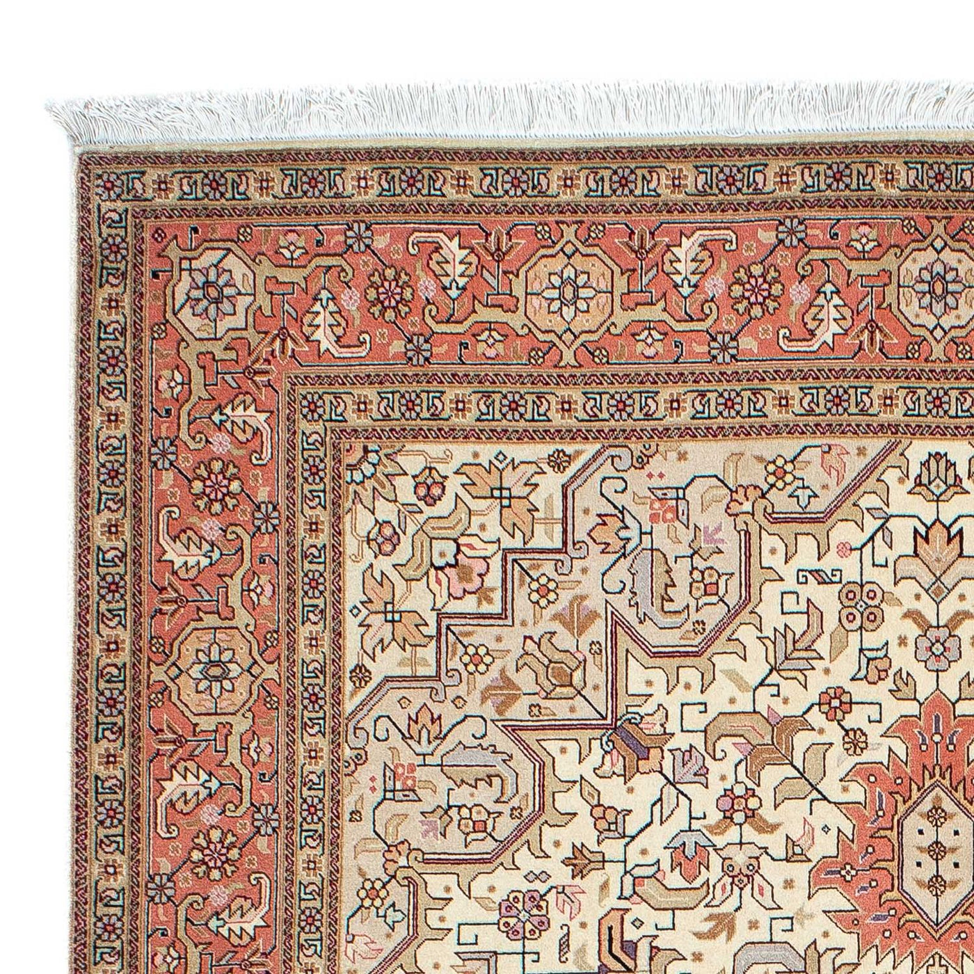 Tabriz - 50 Raj Tapijt 202x152cm - Perzisch tapijt