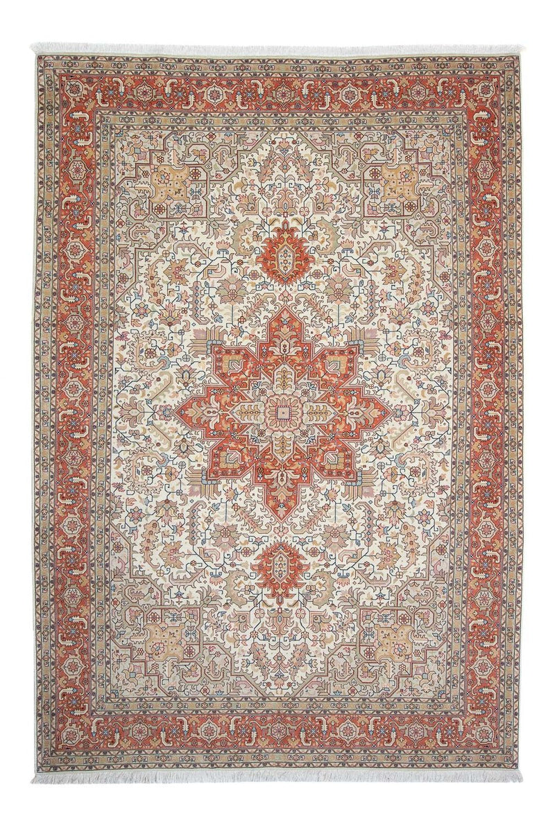Perzisch tapijt - Tabriz - Royal - 306 x 200 cm - beige