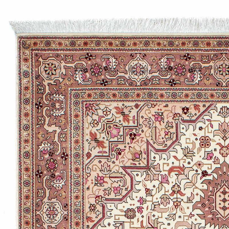 Perzisch tapijt - Tabriz - Royal - 207 x 149 cm - beige
