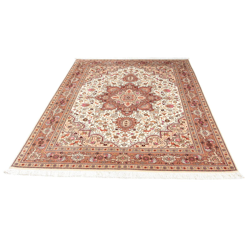 Perzisch tapijt - Tabriz - Royal - 207 x 149 cm - beige