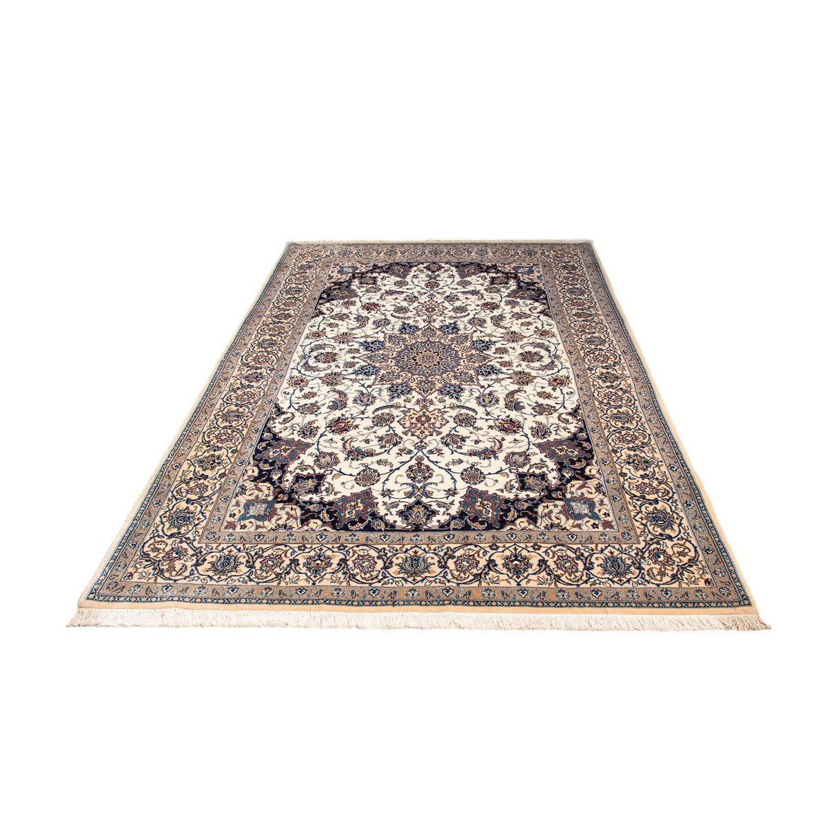 Perzisch tapijt - Nain - Premium - 247 x 148 cm - beige