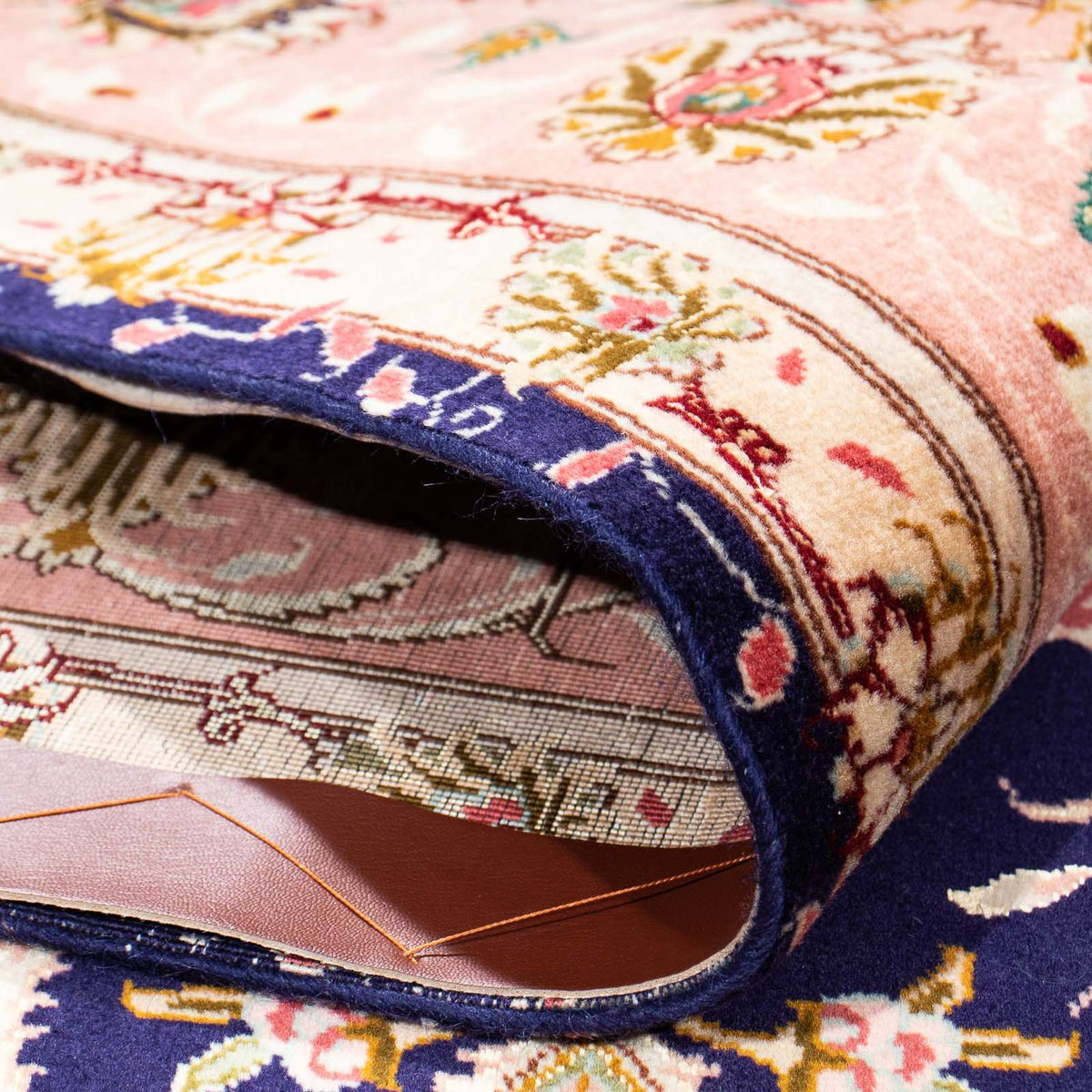 Perzisch tapijt - Tabriz - Royal - 250 x 163 cm - donkerblauw