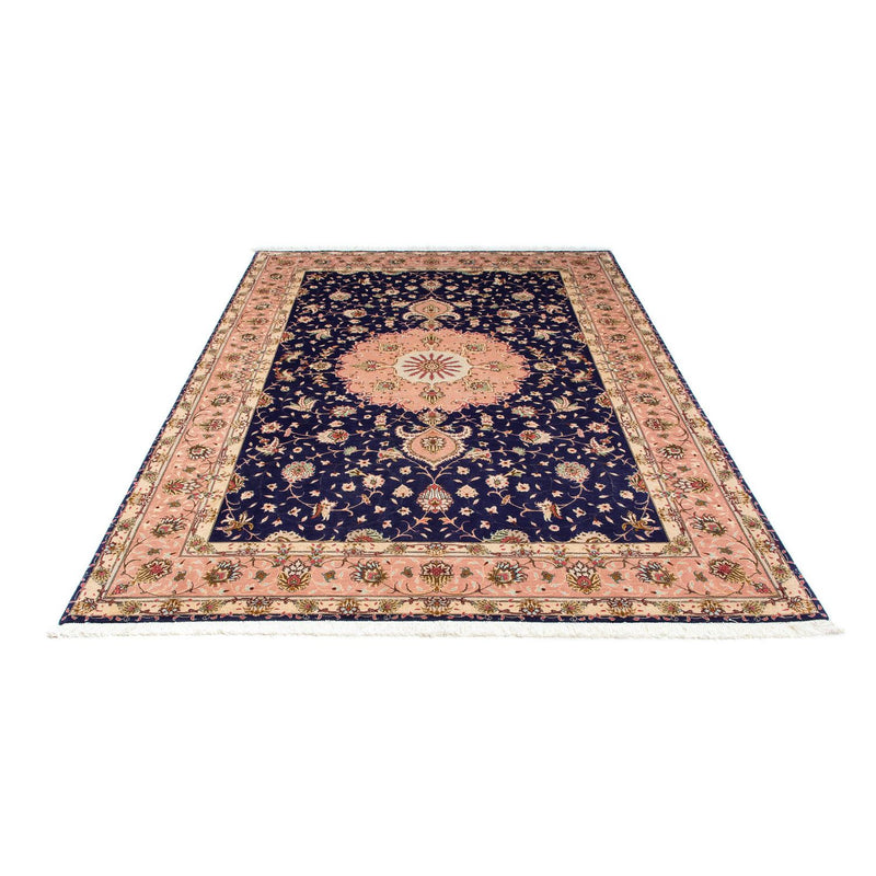 Perzisch tapijt - Tabriz - Royal - 250 x 163 cm - donkerblauw