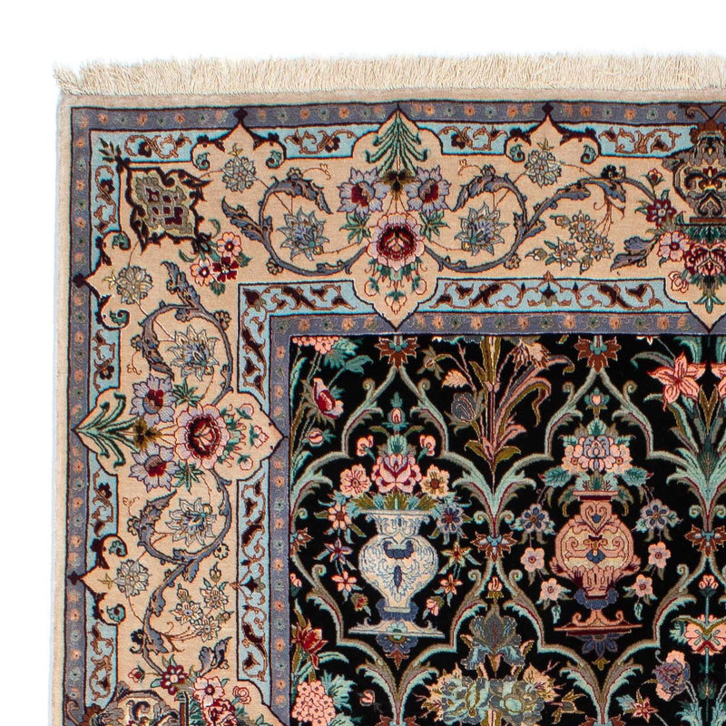 Perzisch tapijt - Isfahan - Premium - 233 x 156 cm - donkerblauw