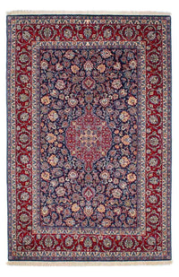 Perzisch tapijt - Isfahan - Premium - 238 x 171 cm - donkerblauw