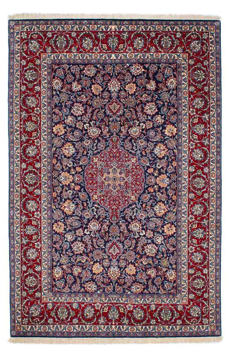 Perzisch tapijt - Isfahan - Premium - 238 x 171 cm - donkerblauw