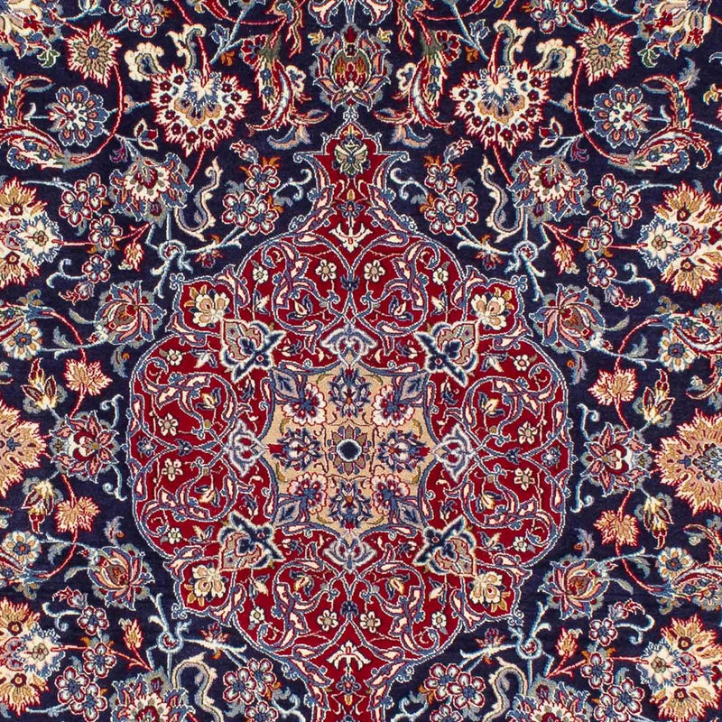 Perzisch tapijt - Isfahan - Premium - 238 x 171 cm - donkerblauw