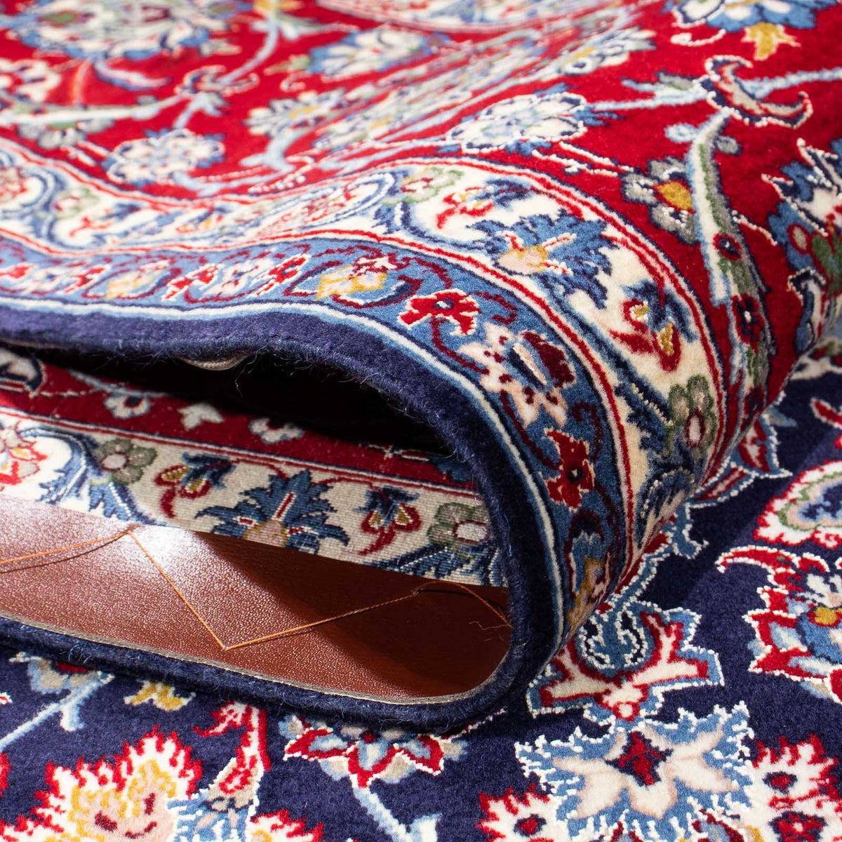 Perzisch tapijt - Isfahan - Premium - 238 x 171 cm - donkerblauw