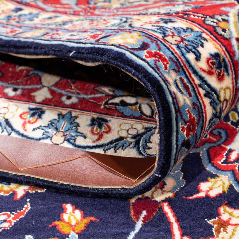 Perzisch tapijt - Isfahan - Premium - 233 x 155 cm - donkerblauw