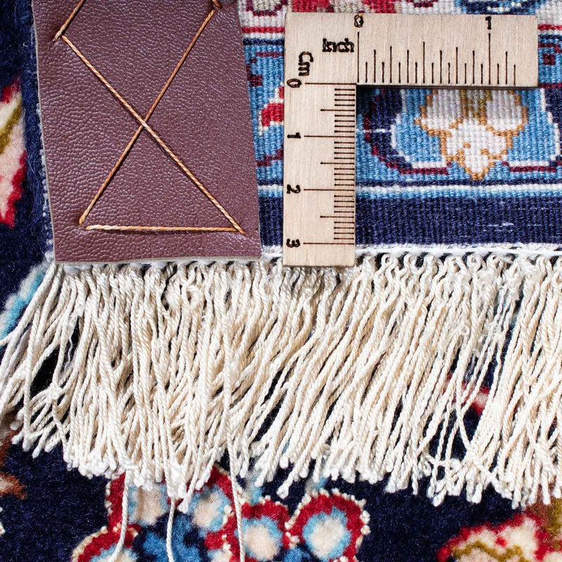 Perzisch tapijt - Isfahan - Premium - 233 x 155 cm - donkerblauw