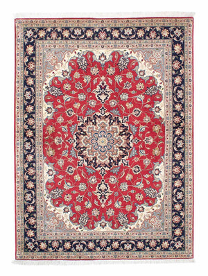 Perzisch tapijt - Tabriz - 207 x 150 cm - rood