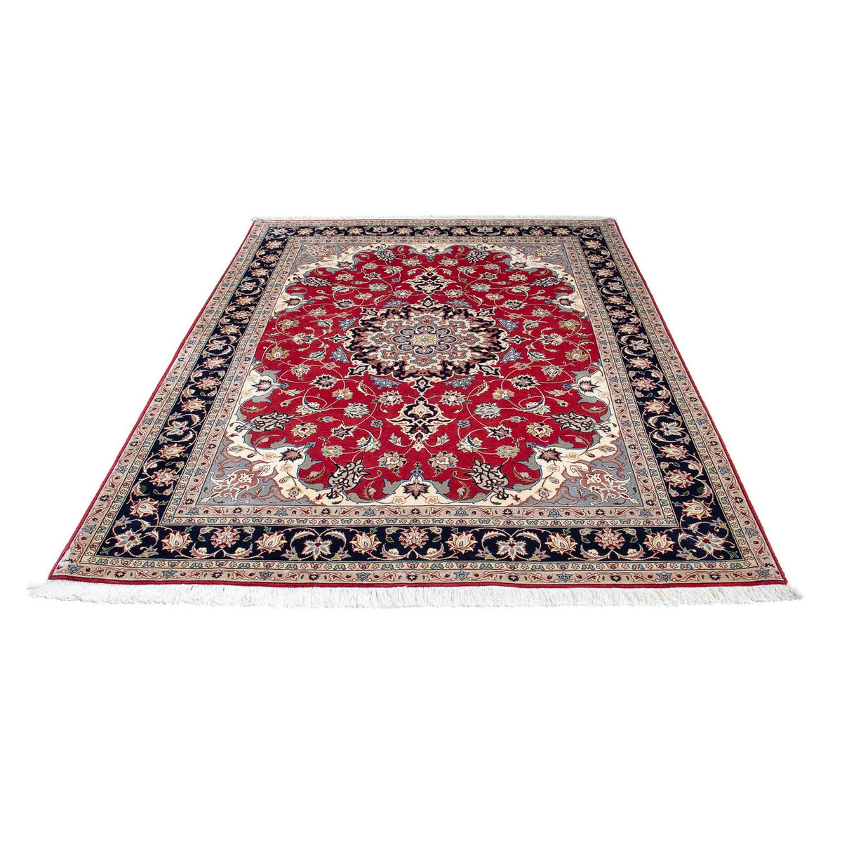 Perzisch tapijt - Tabriz - 207 x 150 cm - rood