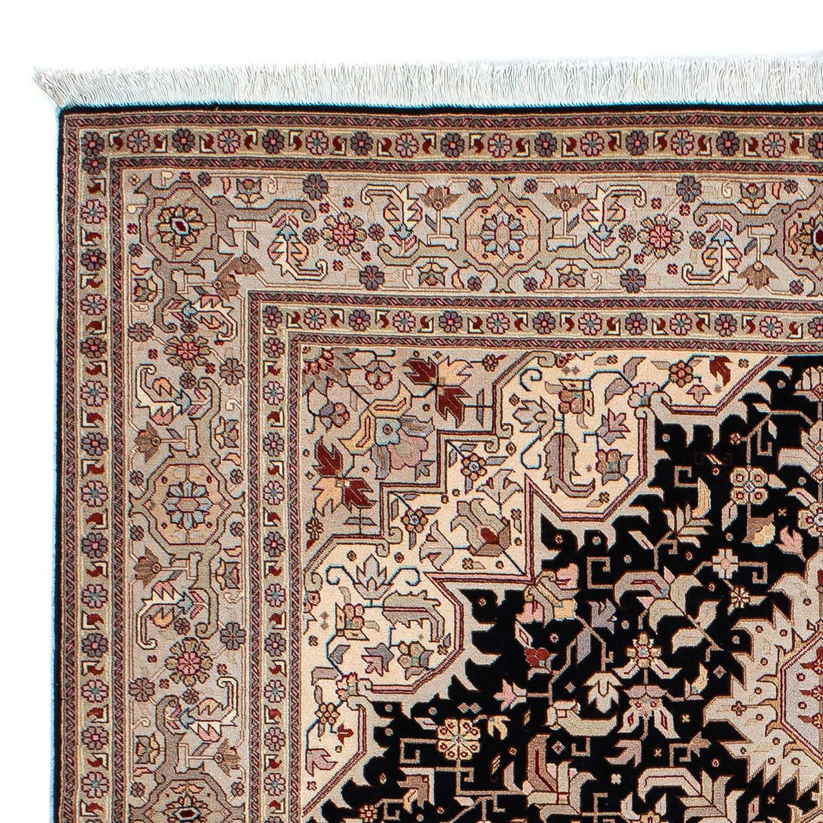Perzisch tapijt - Tabriz - Premium - 206 x 151 cm - donkerblauw