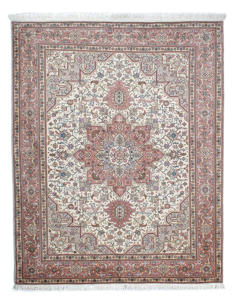 Perzisch tapijt - Tabriz - Royal - 204 x 152 cm - beige