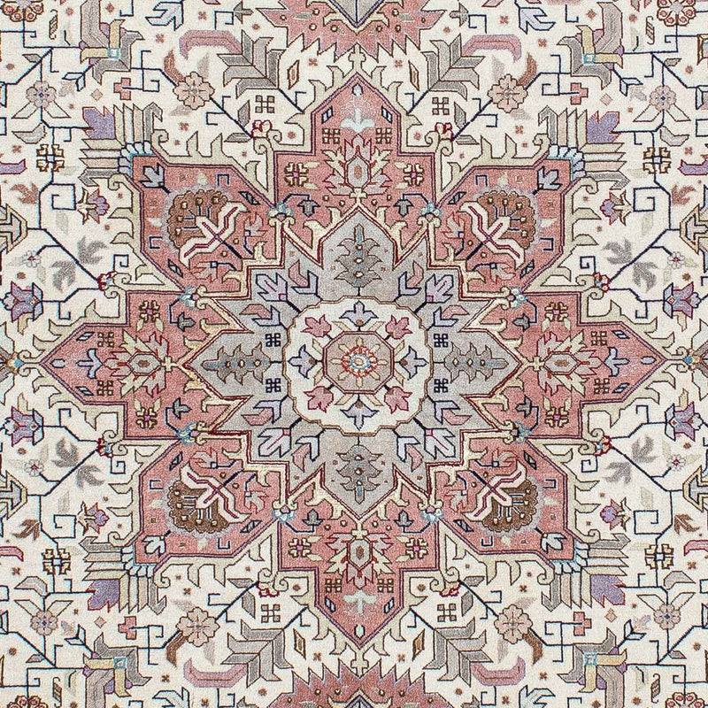 Perzisch tapijt - Tabriz - Royal - 204 x 152 cm - beige